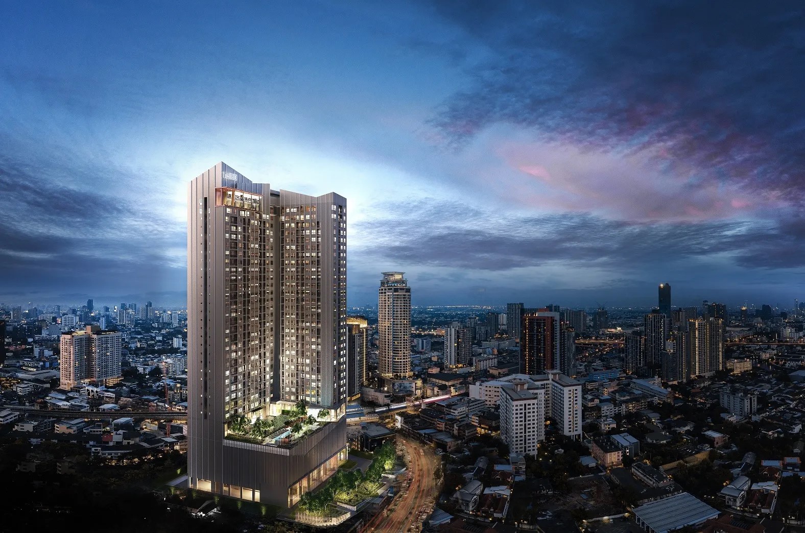 IdeO SUKHUMVIT RAMA 4 两房公寓出租