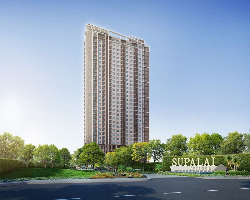 Supalai Veranda Rama 9 two bedroom apartment for rent