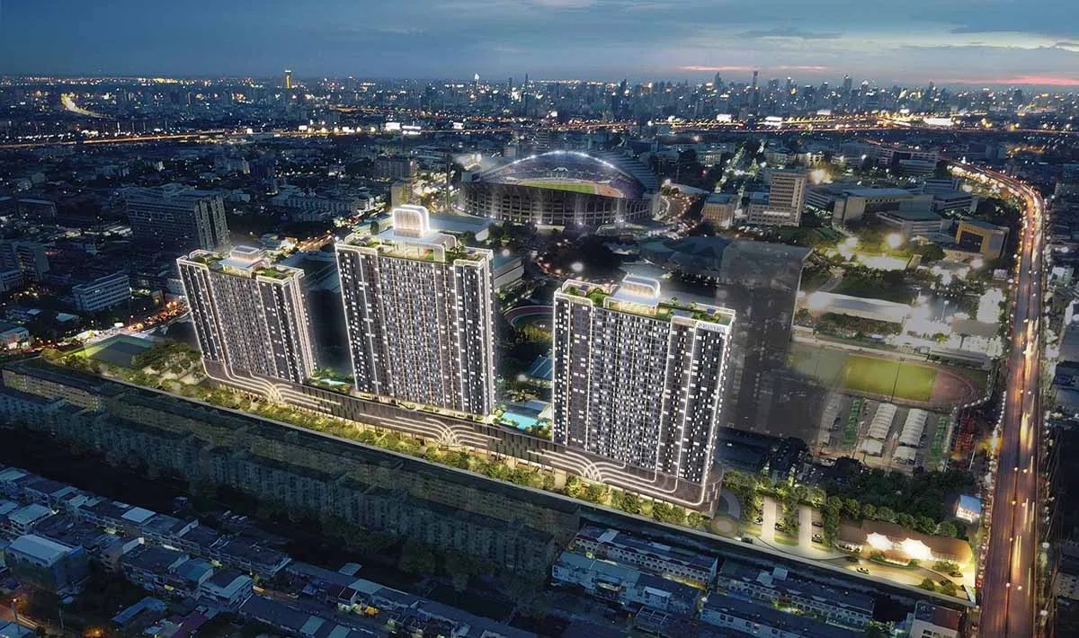 Supalai Veranda Ramkhamhaeng 常青藤一房公寓出租