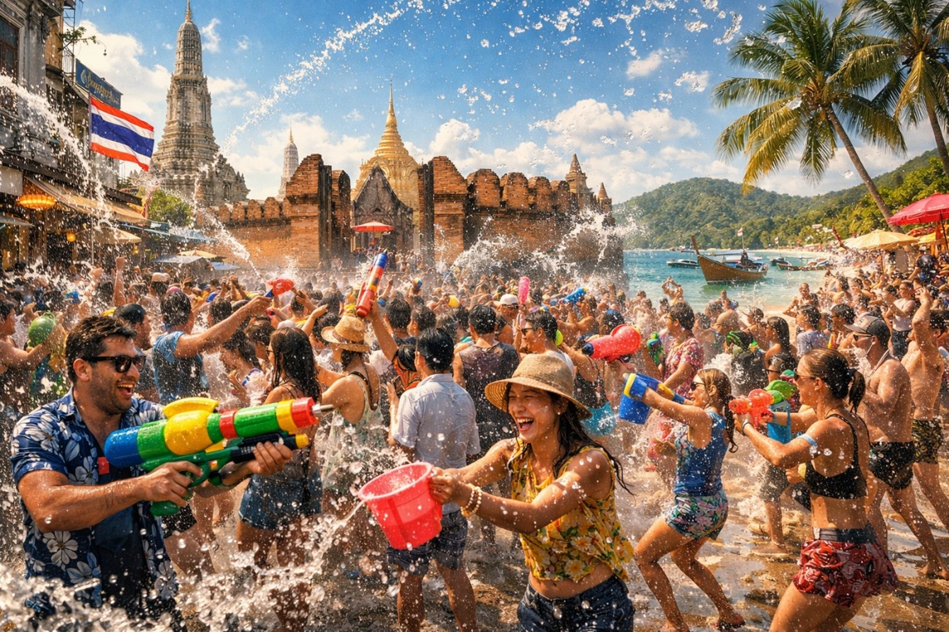 2026宋干节，全泰77府一起开“水战”：这一次真的玩疯了