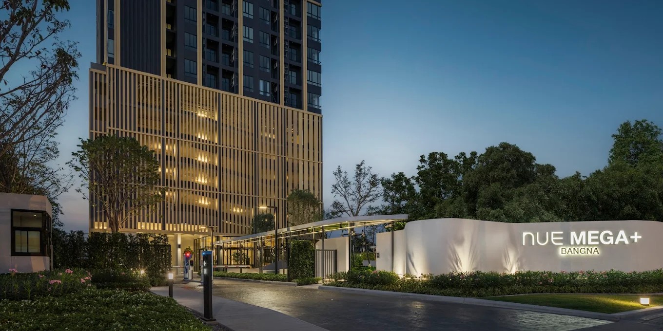 Nue Mega Plus Bangna 两房两卫公寓出租